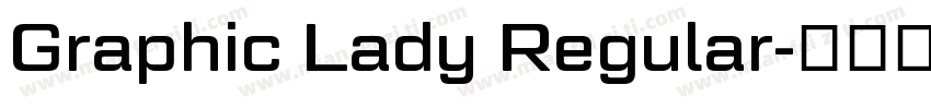 Graphic Lady Regular字体转换